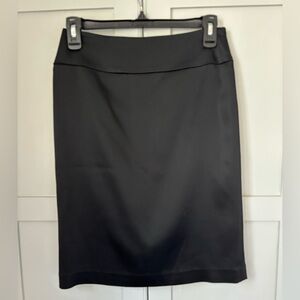 ANTONIO MELANI Classic Black Pencil Skirt